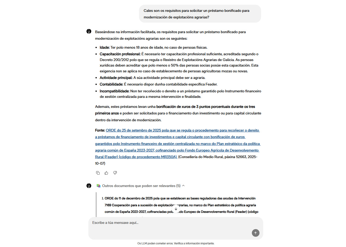 Captura de la respuesta del sistema Lynx